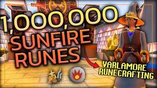 I Runecrafted 1 Million Sunfire Runes - Was It Worth It?