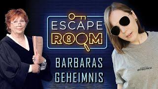 ESCAPE ROOM eskaliert Barbaras Geheimnis ist dunkler als gedacht  EXIT GAME