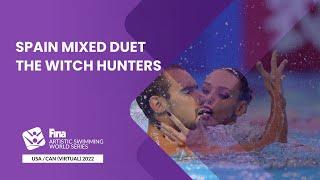 Spain Mixed Duet  The witch hunters  FINA Artistic Swimming World Series