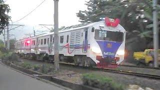 Kereta Spesial  RailClinic & Baja Coli melintas Lokasi Tabrakan Bintaro 1987