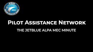 The MEC Minute Pilot Assistance Network