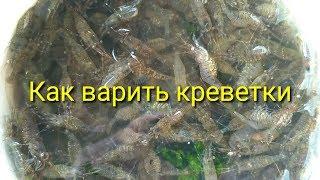 Как варить креветок  How to cook shrimp