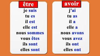 conjugaison verbe être et avoir au présent de lindicatif