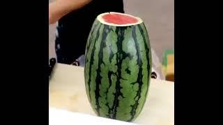 Without seeds Watermelon cutting skill and Other Fruits.... #Water_Melon_Fruits_Cutting_Skill _Talen