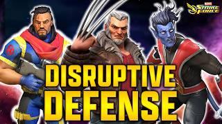 THIS ROOM 2 DEFENSE IS AMAZING - MARVEL Strike Force - MSF