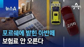 포르쉐에 받힌 아반떼 보험료 안 오른다  뉴스A