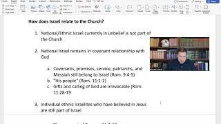 What Is Israels Relationship to the Church?