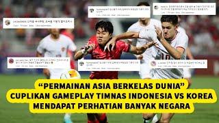 BERKELAS DUNIA  INILAH CUPLIKAN PERMAINAN DAN GOL EPIC TIMNAS INDONESIA VS KOREA U-23 PIALA ASIA