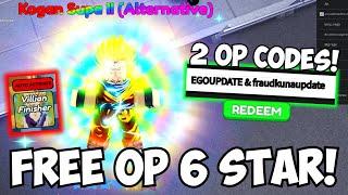 2 BUSTED OP CODES & New Gohan 6 Star Starpass Evo Showcase Kogan Supa II Alternative