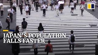 Japan’s population drops by 644000 in a single year