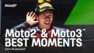 Moto2™ & Moto3™ Best Moments   2024 #CatalanGP