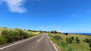 Virtual Roadtrip Pololu Beach to Kapaau Big Island Hawaii