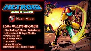 Metroid Zero Mission GBA - Guide 100%  Best Ending  All Missiles Energy Tanks Bombs & Upgrades