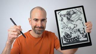 13-Inch e-Ink Android Tablet  Onyx Boox Tab X Unboxing & Review