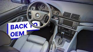 Interior Rejuvenation - BMW E39 530i Touring - Project Rottweil P6