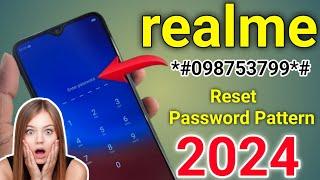 All Realme Reset Password How to fix forgot lockscreen Password Any Realme Pattern New Tricks 2024