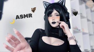 Gothic Girl Massage ASMR ‍⬛ Roleplay