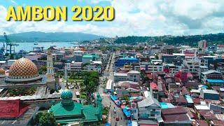 Pesona Kota Ambon Maluku 2020 - Drone View Ambon City