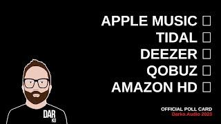 APPLE MUSIC TIDAL or QOBUZ? The MOST POPULAR audiophile streaming service AS VOTED BY YOU 🫵