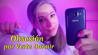 ASMR  Chica Obsesionada con Verte dormir  En tu camita Roleplay  Atencion Personal  Español