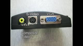 VGA zu VGA und Video out Composite und S-Video