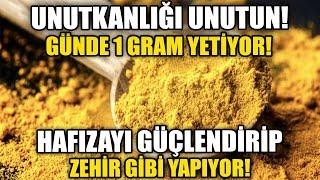 Hafızayı Güçlendirmek İçin 1 Gram kullanmak Bile Yetiyor