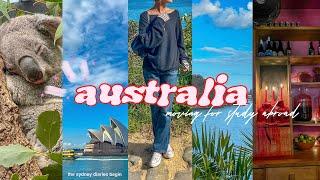 my first week in australia + moving here at 21  VLOG