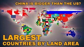 Top 50 Largest Countries by Land Area