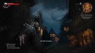 The Witcher 3 Drunk Geralt hunts a vampire