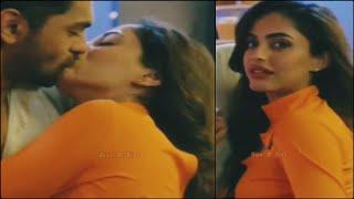 Priya Banerjee tongue kiss  Web series kiss  Priya Hot kiss orange