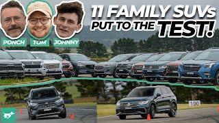 Which family SUV wins? 2022 midsize SUV megatest  Chasing Cars