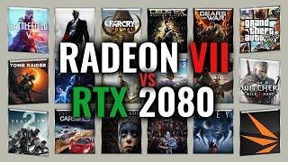 RADEON VII vs RTX 2080 Benchmarks  Gaming Tests Review & Comparison  53 tests