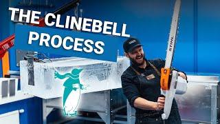 How to produce Ice Blocks  THE CLINEBELL PROCESS