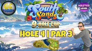 Master QR Hole 4 - Par 3 HIO - South Sands 9-hole cup *Golf Clash Guide*