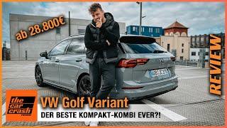 VW Golf Variant im Test 2023 Der beste Kompakt Kombi ab 28.300€? Fahrbericht  Review  R-Line