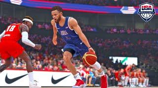 USA vs GERMANY EXHIBITION  FULL GAME HIGHLIGHTS  2024 Paris Olympic Games Highlights  NBA 2K24