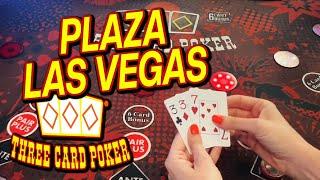 Three Card Poker at Plaza Casino Las Vegas