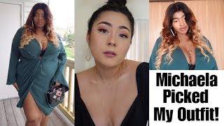 Shein Plus Size $50 Outfit Challenge Ft. Michaela Witter