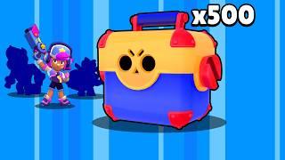 EXCLU jouvre 500 NOUVELLES MÉGA BOÎTE = pack opening BRAWL STARS 40 000 Gemmes de la MISE à JOUR