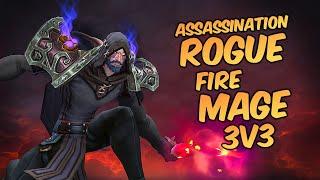 Assassination Rogue PvP 3v3 Arena Dragonflight s4