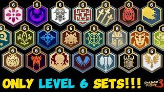 Level 6 Unleashed Shadow Fight 3’s Fully Upgraded Sets Showcase