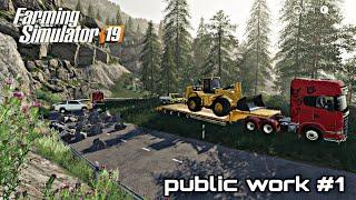 Farming simulator 19  Public works  Episode 01
