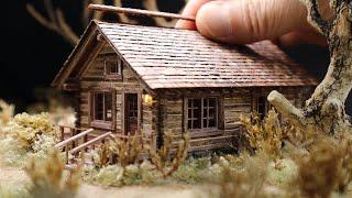 How to Make a Matchstick House  Popsicle Stick House