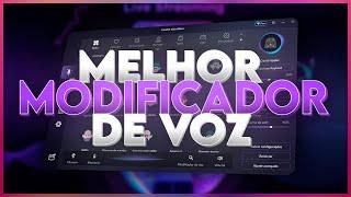 MELHOR MODIFICADOR DE VOZ PARA YOUTUBERS E STREAMERS  TROCADOR DE VOZ