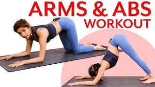 1 Hour Yoga for Building Strength Arms & Abs  Toned Upper Body & Core with Alex  60 min Yoga