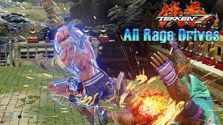 Tekken 7 All Rage DrivesSpecial Attack Season 3