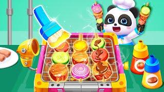 Little Pandas Space Kitchen  For Kids  Preview video  BabyBus Games