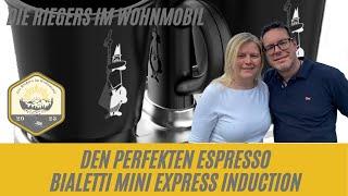 Espresso machen mit der Bialetti Mini Express Induction