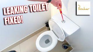 HOW I FIXED THIS PORCHER LEAKING AUSSIE TOILET