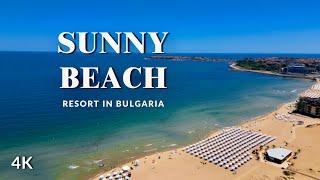SUNNY BEACH 4K DRONE • BEST 5 STAR HOTELS IN SUNNY BEACH SUMMER 2024 BULGARIA TRAVEL • СЛЪНЧЕВ БРЯГ